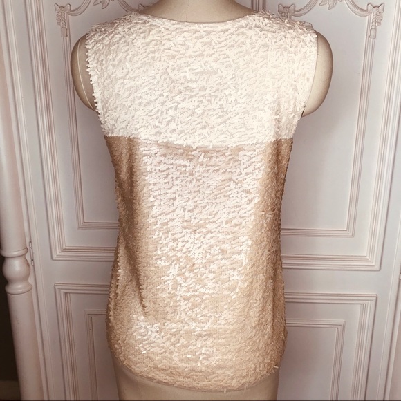 🧡  J Crew Sequined Top 🧡 - Picture 2 of 4